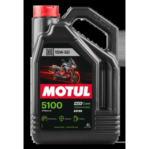 aceite motul 5100 15w50 4t 4l 104083