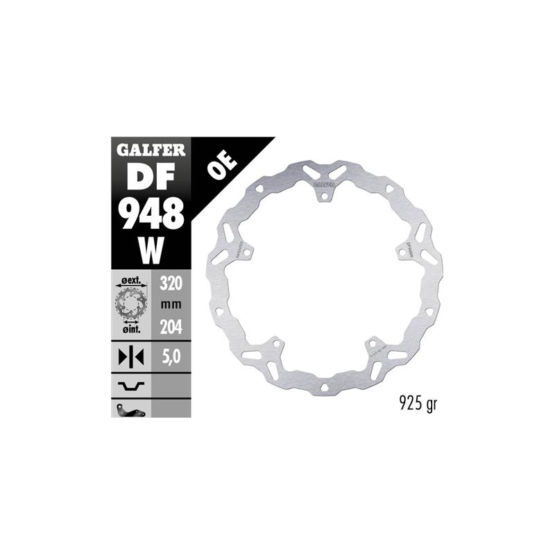 disco freno moto galfer wave fijo 320x5mm df948w