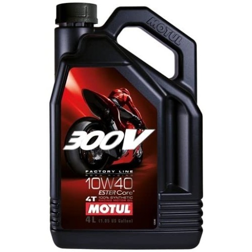 aceite motul 300v fl road racing 10w40 4l 104121