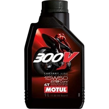 aceite motul 300v fl road racing 15w50 1l 104125