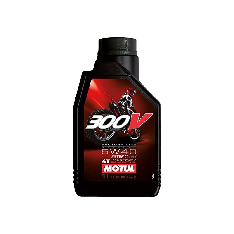 aceite motul 300v fl off road 5w40 1l 104134