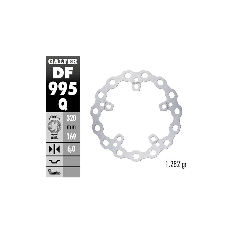 disco freno moto moto fijo galfer qubic 320x6mm df