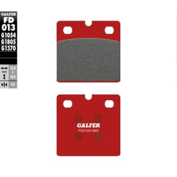 pastillas de freno moto galfer trial top fd013g180