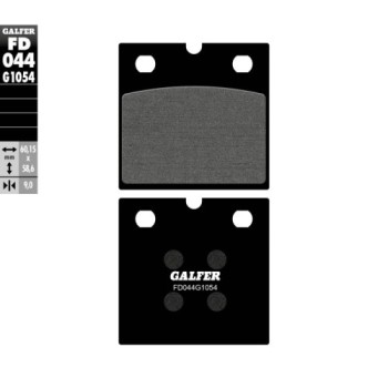 pastillas de freno moto galfer semi metal fd044g10