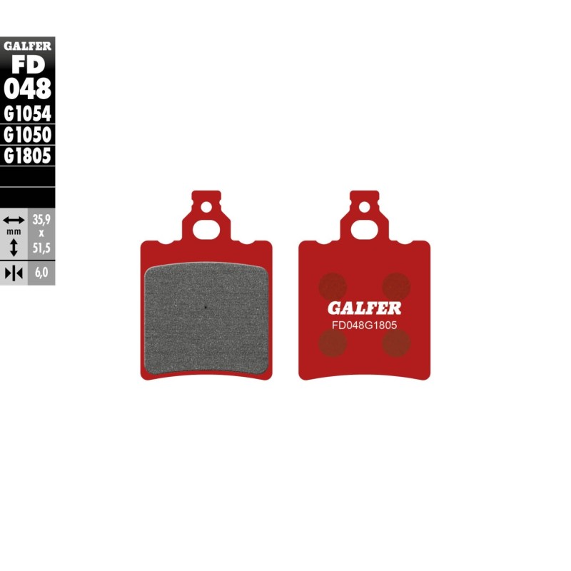 pastillas de freno moto galfer trial top fd048g180