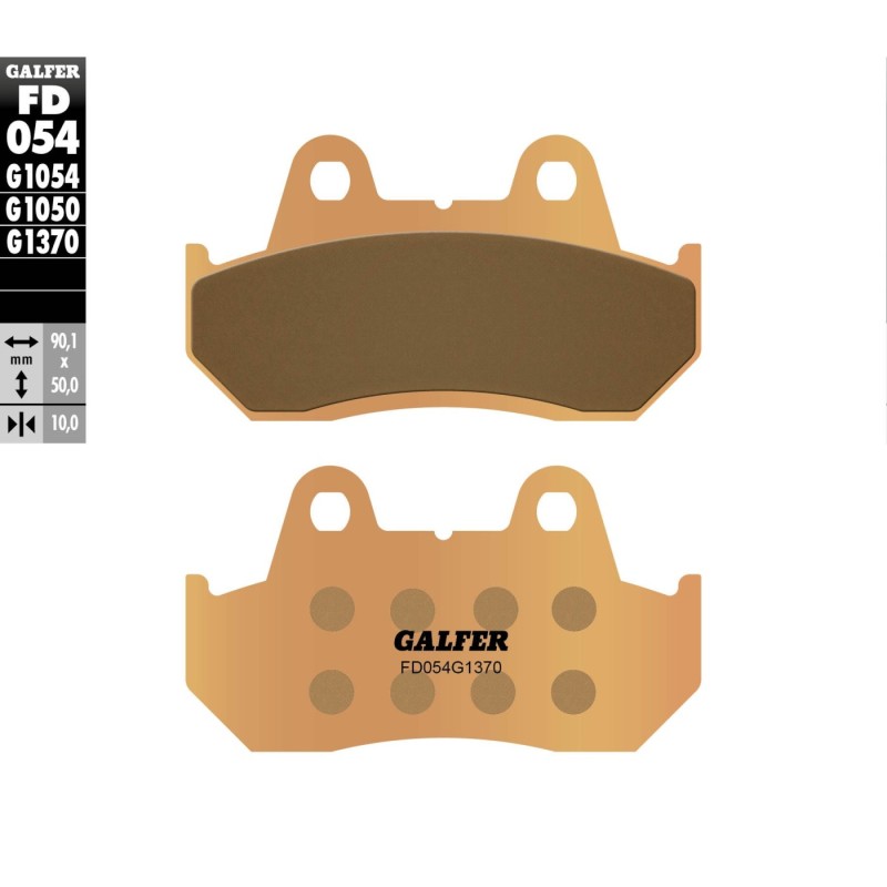 pastillas de freno moto galfer sinter street fd054