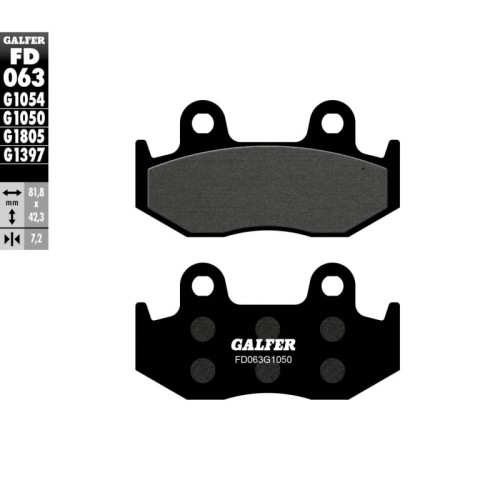 pastillas de freno moto galfer scooter fd063g1050