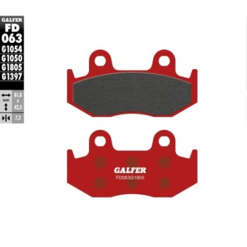 pastillas de freno moto galfer trial top fd063g180