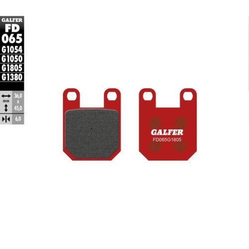 pastillas de freno moto galfer trial top fd065g180