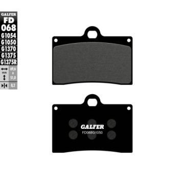 pastillas de freno moto galfer scooter fd068g1050