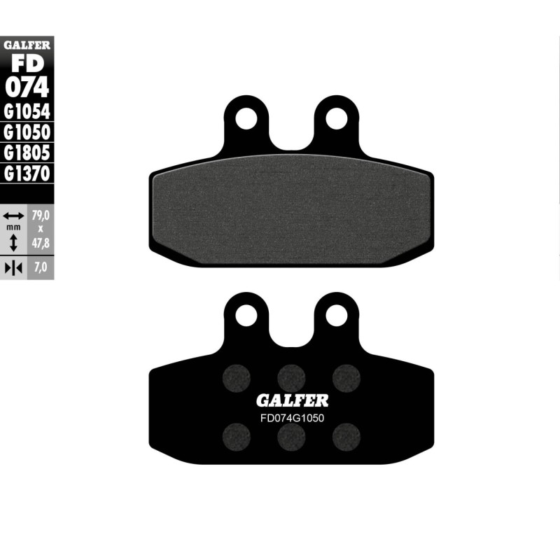 pastillas de freno moto galfer scooter fd074g1050