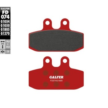 pastillas de freno moto galfer trial top fd074g180
