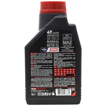 aceite motul 3000 20w50 4t 1l 107318 2