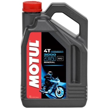 aceite motul 3000 20w50 4t 4l 107319