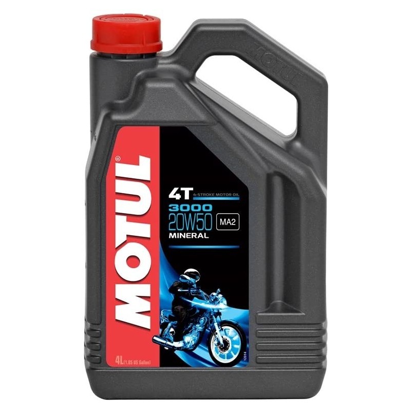 aceite motul 3000 20w50 4t 4l 107319