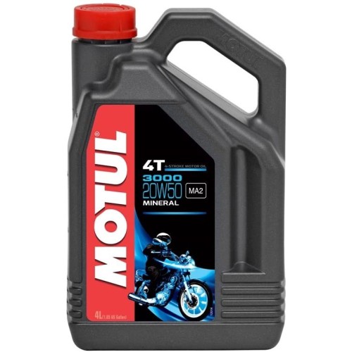 aceite motul 3000 20w50 4t 4l 107319