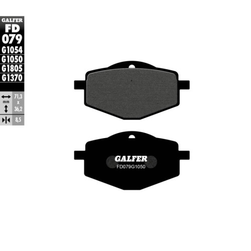 pastillas de freno moto galfer scooter fd079g1050
