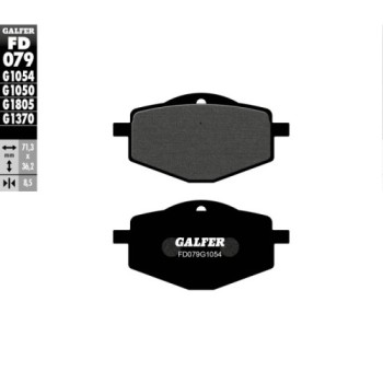 pastillas de freno moto galfer semi metal fd079g10