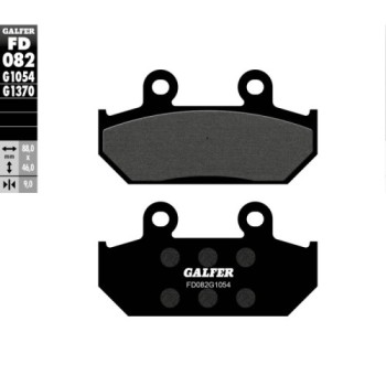 pastillas de freno moto galfer semi metal fd082g10
