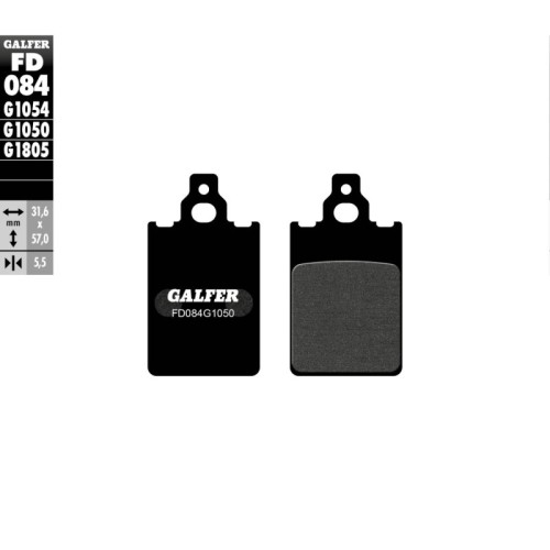 pastillas de freno moto galfer scooter fd084g1050