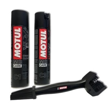 pack limpia cadenas motul off road c1 c3