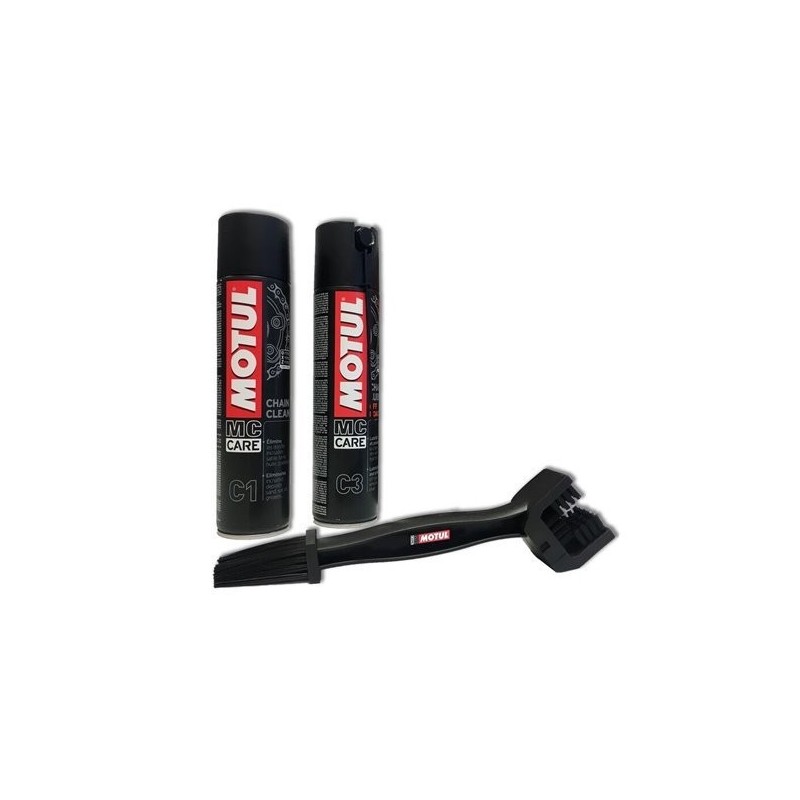 pack limpia cadenas motul off road c1 c3