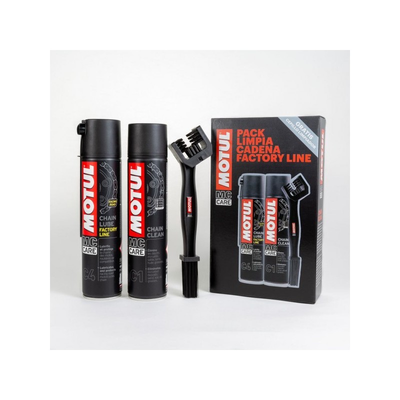 pack limpia cadenas motul factory line c1yc4 109919