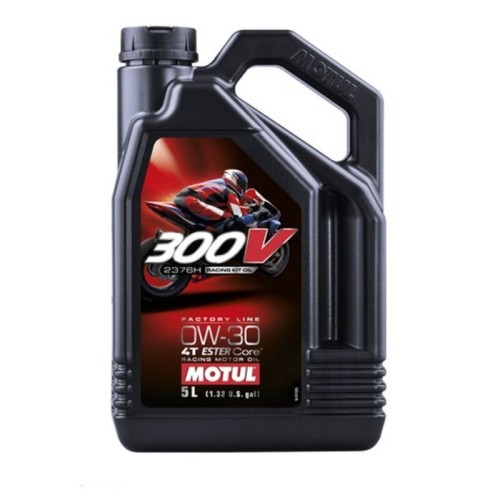 aceite motor moto motul 2376h 300v factory line racing kit oil 0w 30 4t 5l