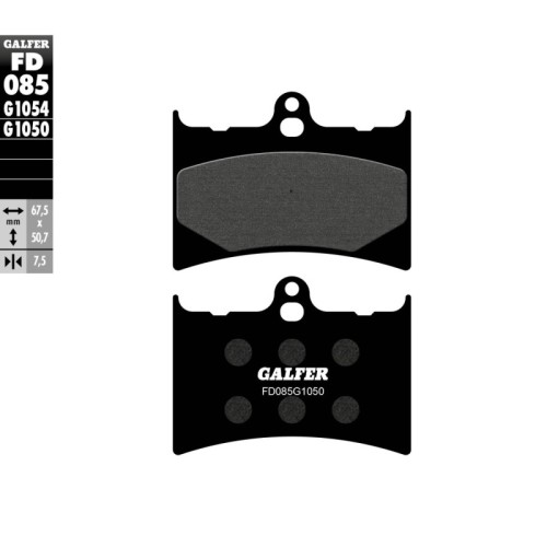 pastillas de freno moto galfer scooter fd085g1050