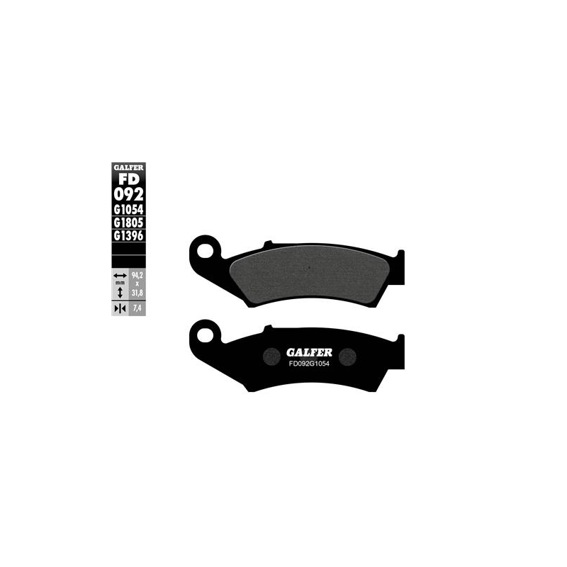 pastillas de freno moto galfer trial top fd092g180