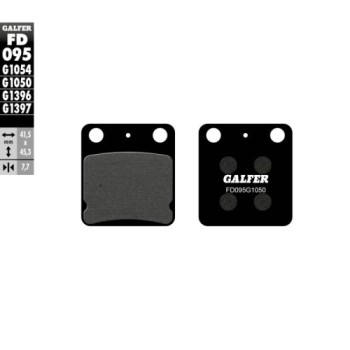 pastillas de freno moto galfer scooter fd095g1050