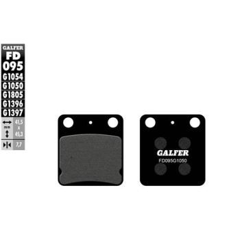 pastillas de freno moto galfer trial top fd095g180