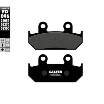 pastillas de freno moto galfer semi metal fd096g10