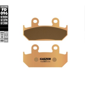pastillas de freno moto galfer sinter street fd096
