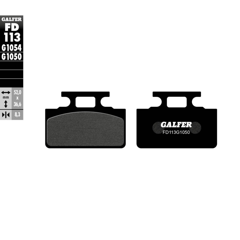 pastillas de freno moto galfer scooter fd113g1050