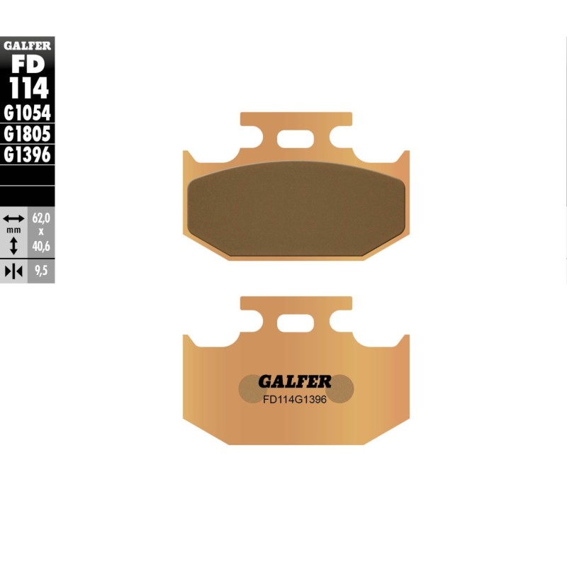 pastillas de freno moto galfer sinter offroad fd11