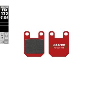 pastillas de freno moto galfer trial top fd122g180