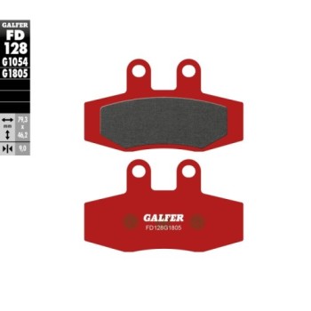 pastillas de freno moto galfer trial top fd128g180