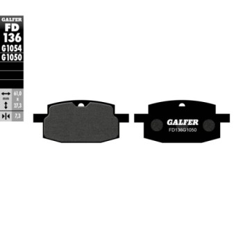 pastillas de freno moto galfer scooter fd136g1050