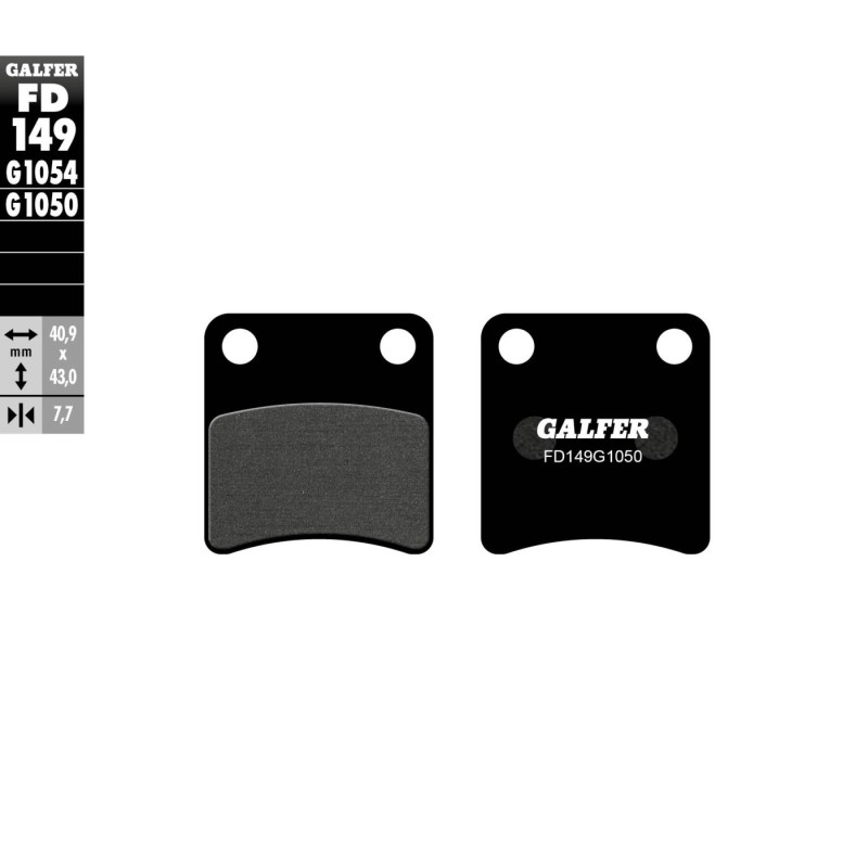 pastillas de freno moto galfer scooter fd149g1050