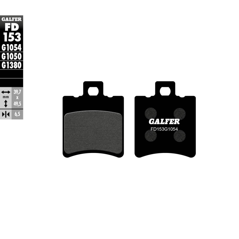 pastillas de freno moto galfer semi metal fd153g10