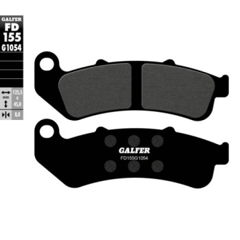 pastillas de freno moto galfer semi metal fd155g10