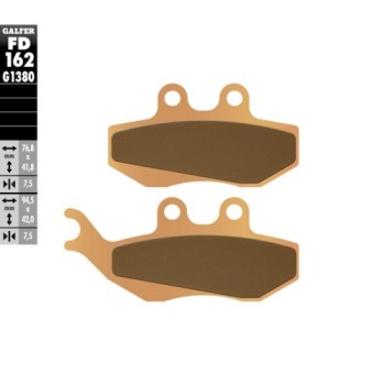 pastillas de freno moto galfer scooter fd162g1380