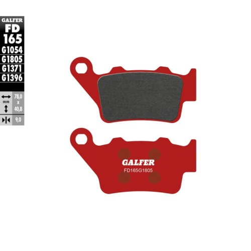 pastillas de freno moto galfer trial top fd165g180