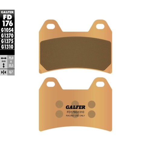 pastillas galfer fd176g1310 sinter racing