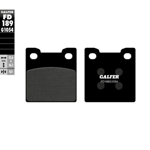 pastillas de freno moto galfer semi metal fd189g10