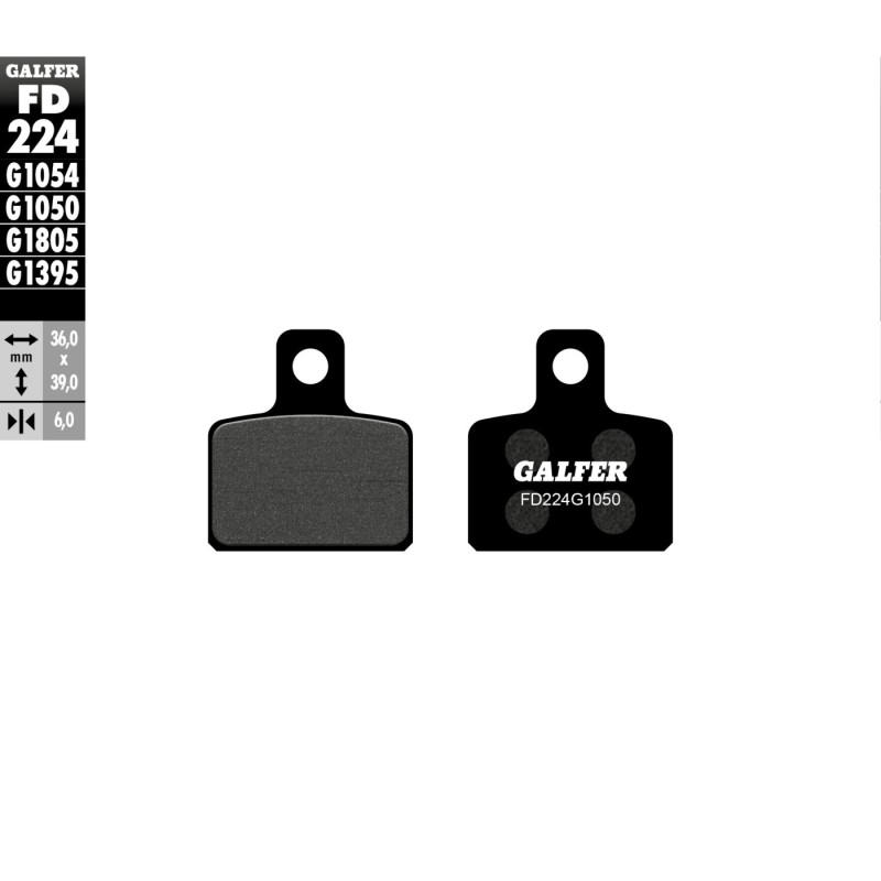 pastillas de freno moto galfer scooter fd224g1050