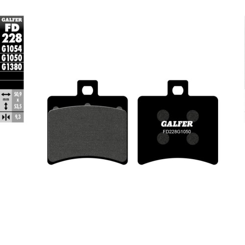 pastillas de freno moto galfer scooter fd228g1050