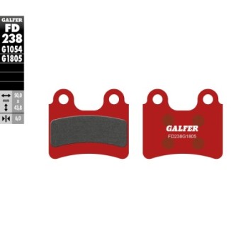 pastillas de freno moto galfer trial top fd238g180