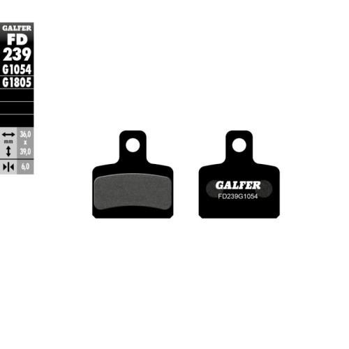 pastillas de freno moto galfer semi metal fd239g10